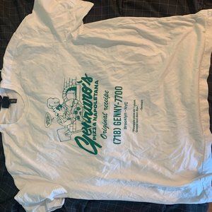 White/Gennaro's Pizza H&M Shirt